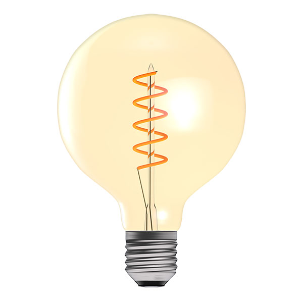 60839 - LED 3.3W Amber Filament Globe - ES - 2200K